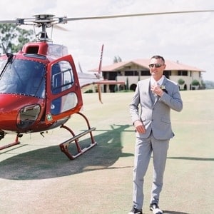 Aero Logistics Wedding Helicopter rental Mayfield West, NSW